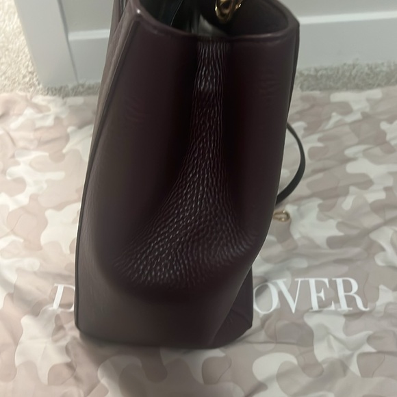 Dagne Dover Large Leather Laptop Tote - Picture 8 of 11